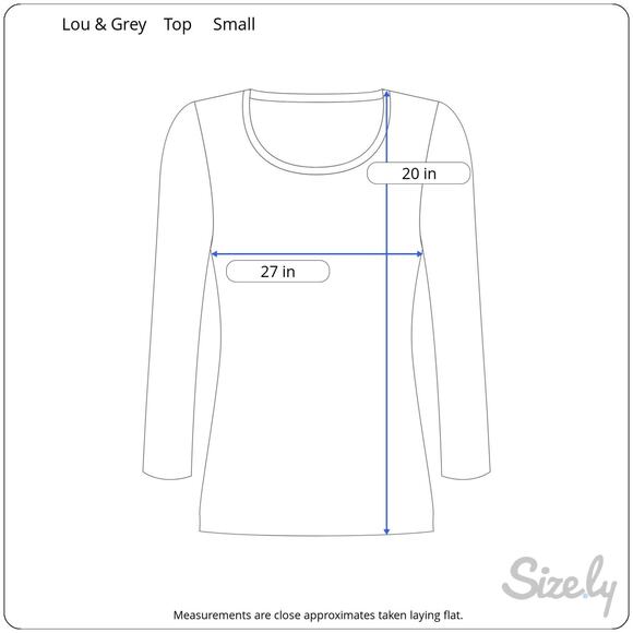 Lou & Grey for LOFT Womens Pullover Top Size S Red Plaid High-Low V-Neck - Picture 2 of 10